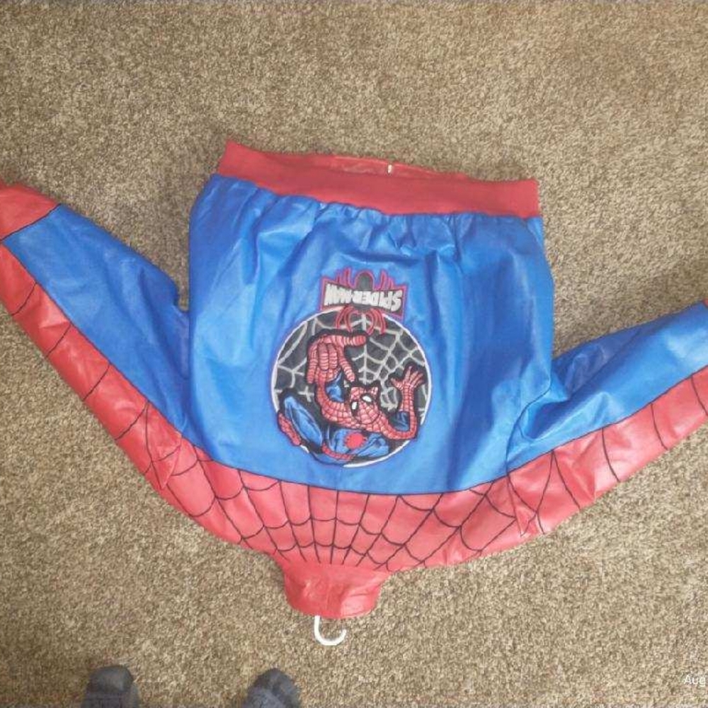 Spiderman jacket collection and wallet